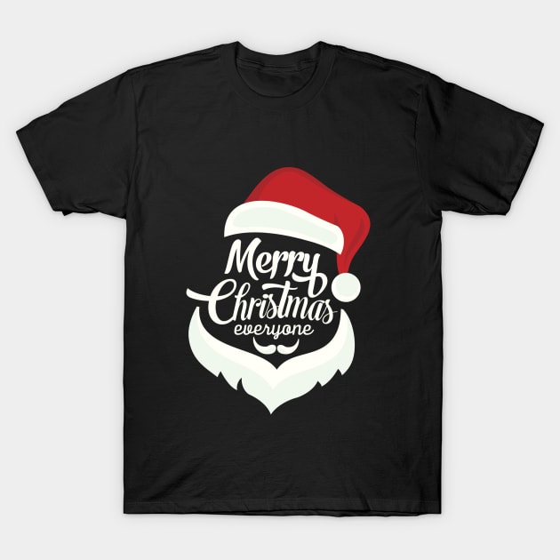 Merry christmas everyone T-Shirt by hcreativeart